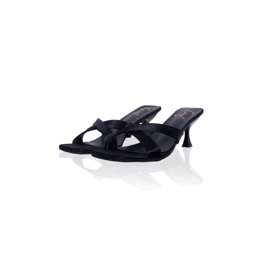Strap Crossover Heeled Sandals - Image 2