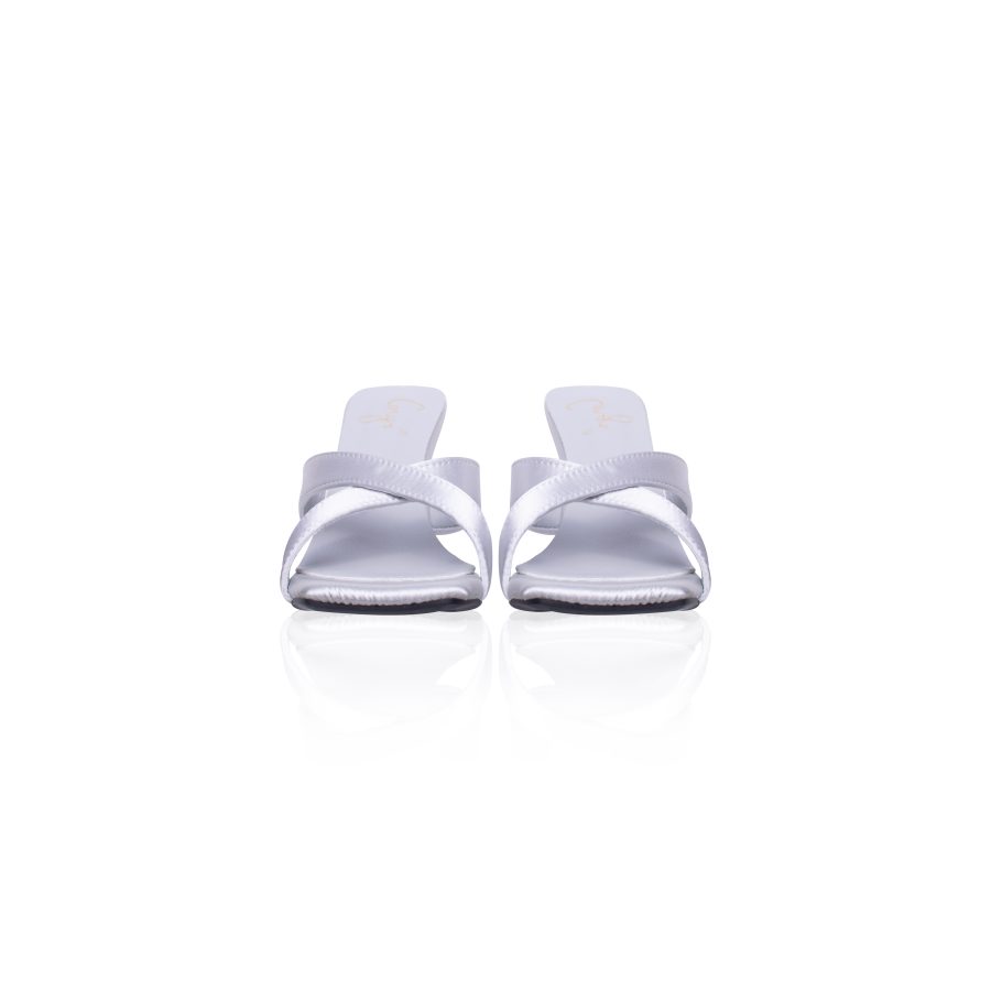 Strap Crossover Heeled Sandals - Image 4
