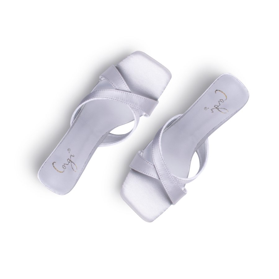 Strap Crossover Heeled Sandals - Image 3