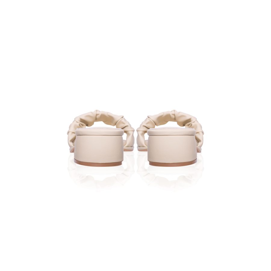 Runched Band Sandals Heels - Image 5