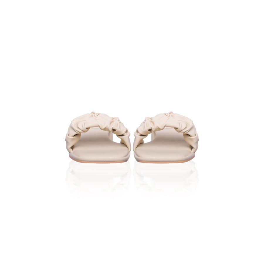 Runched Band Sandals Heels - Image 4