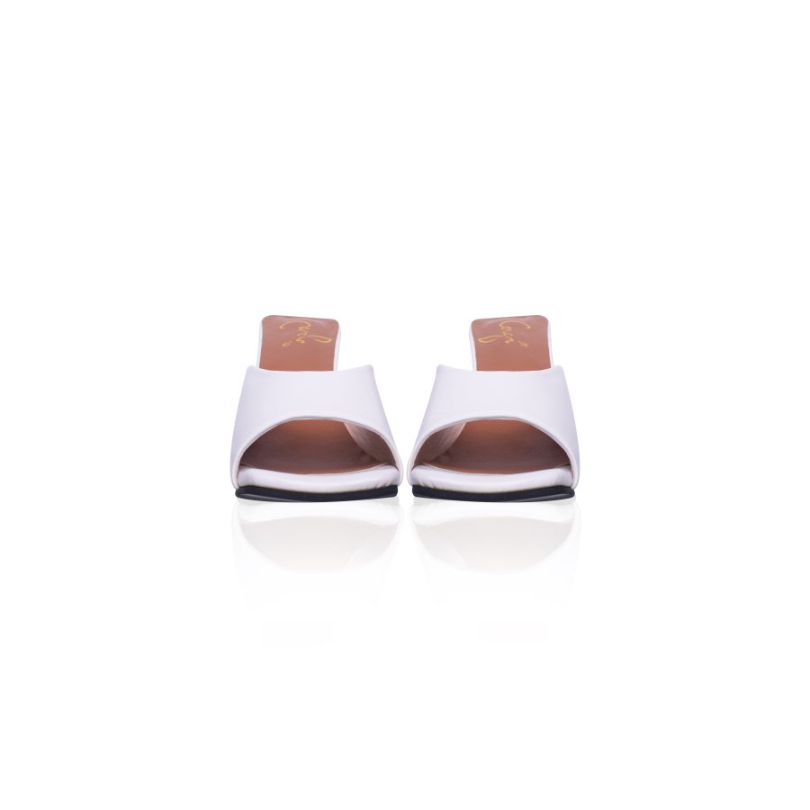 Square-Toe Heeled Mules - Image 4