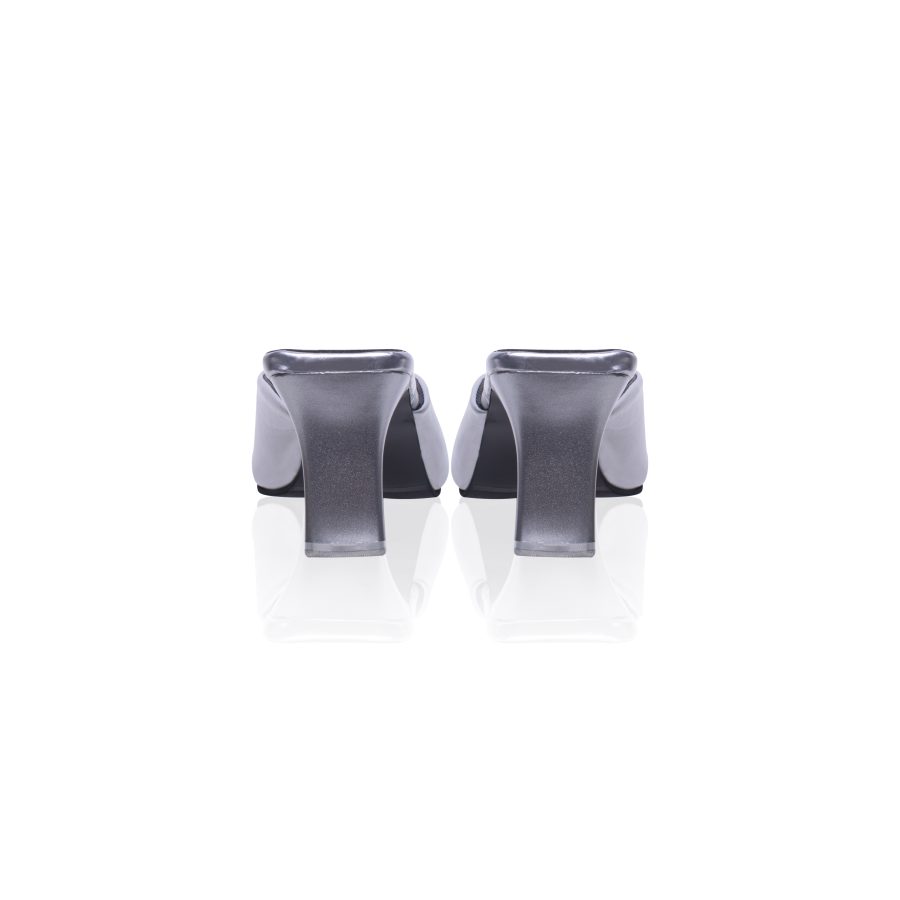 Square-Toe Heeled Mules - Image 5