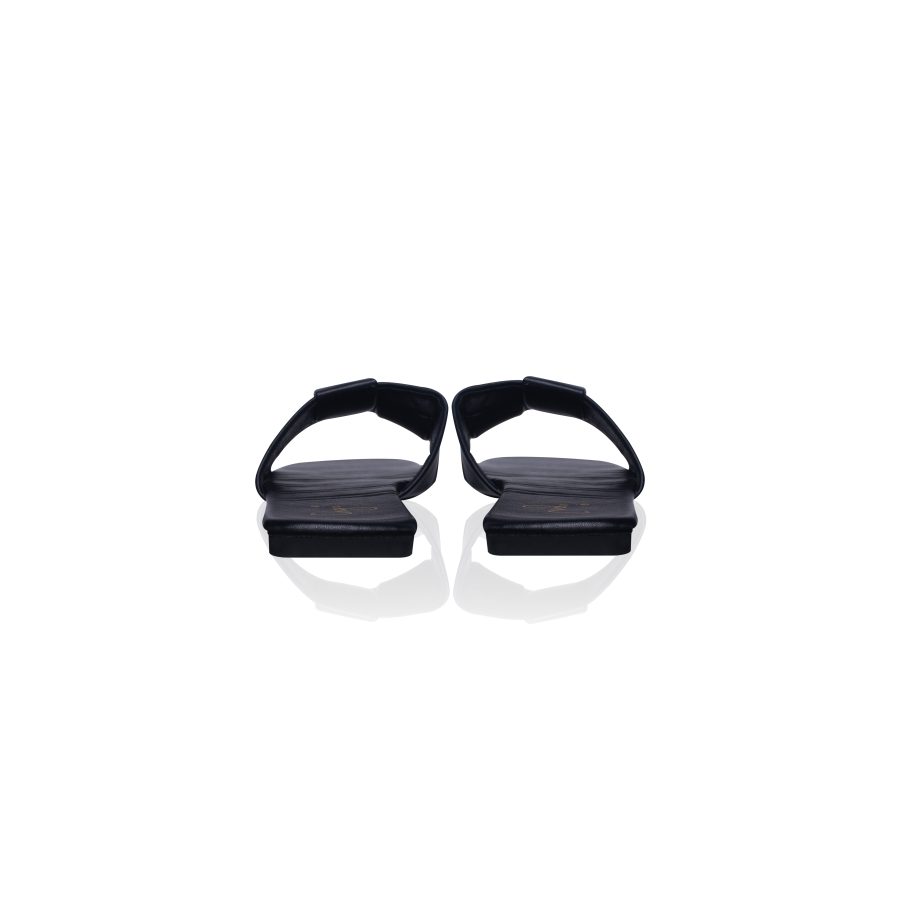 Square Pleated Sandals - Image 5