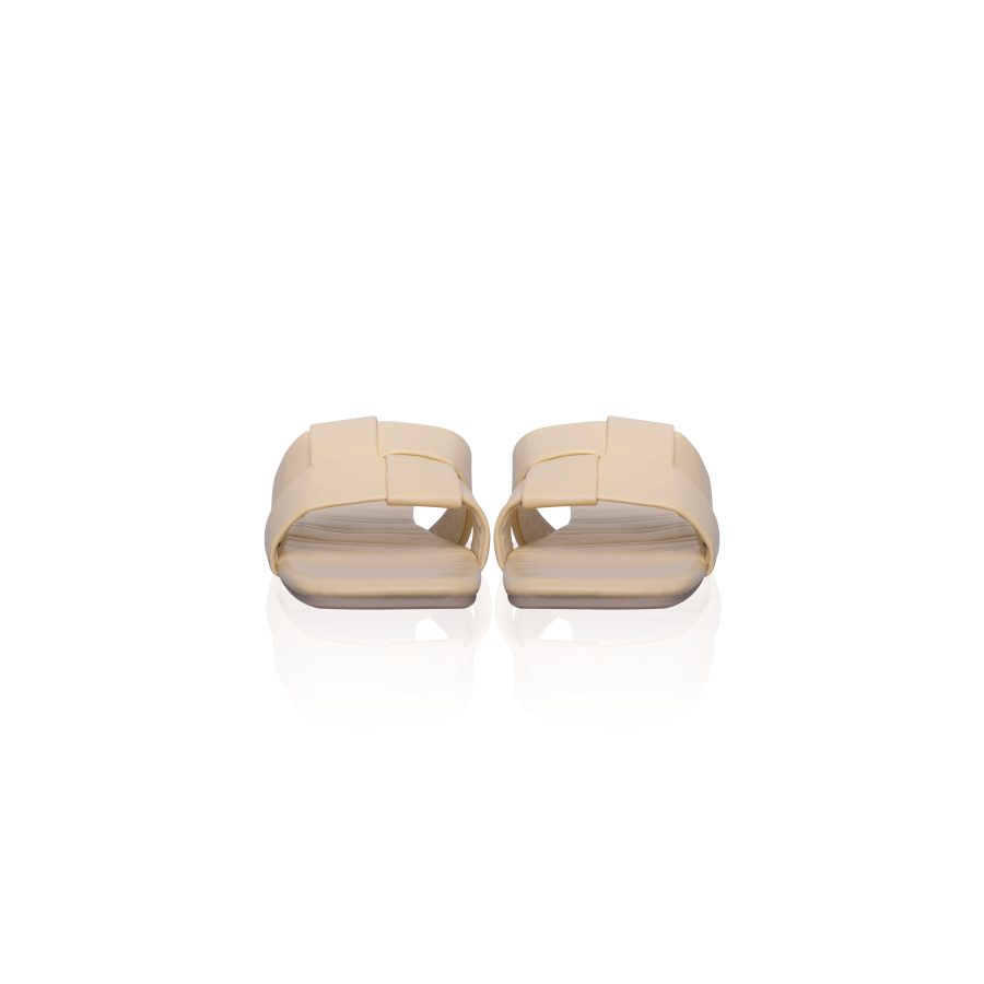 Square Pleated Sandals - Image 4