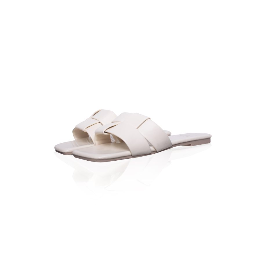 Square Pleated Sandals - Image 2