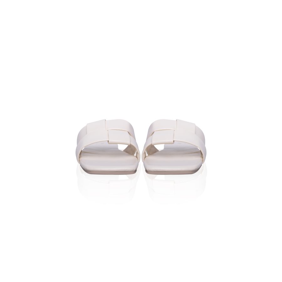 Square Pleated Sandals - Image 4