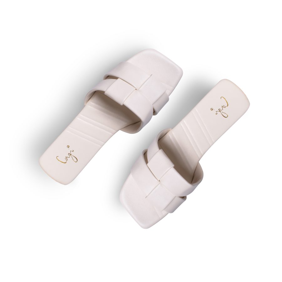 Square Pleated Sandals - Image 3