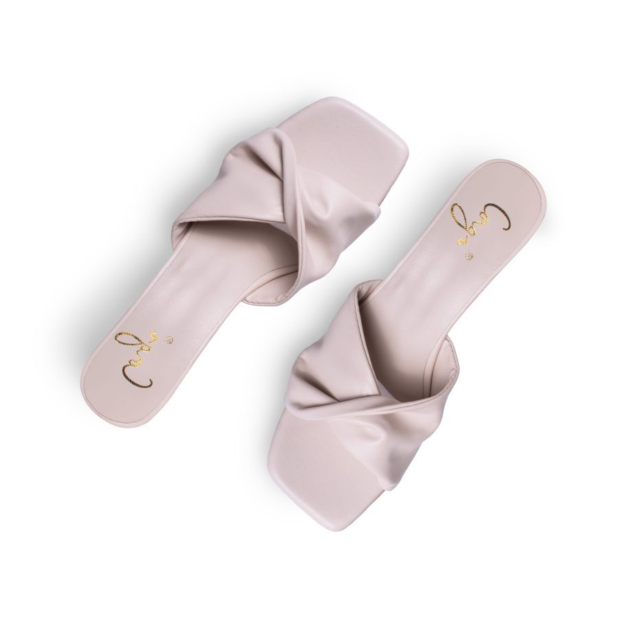 Draped Heel Sandals - Image 3