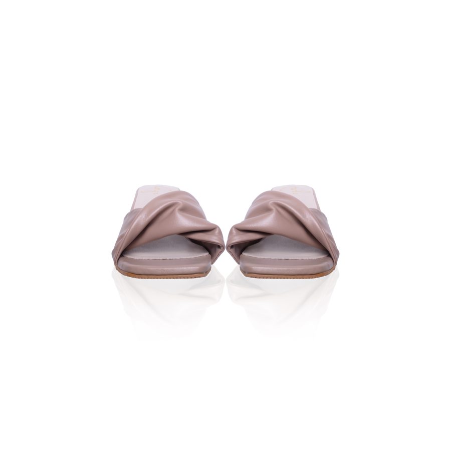 Draped Heel Sandals - Image 4