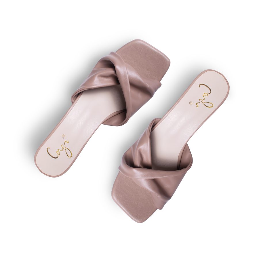 Draped Heel Sandals - Image 3