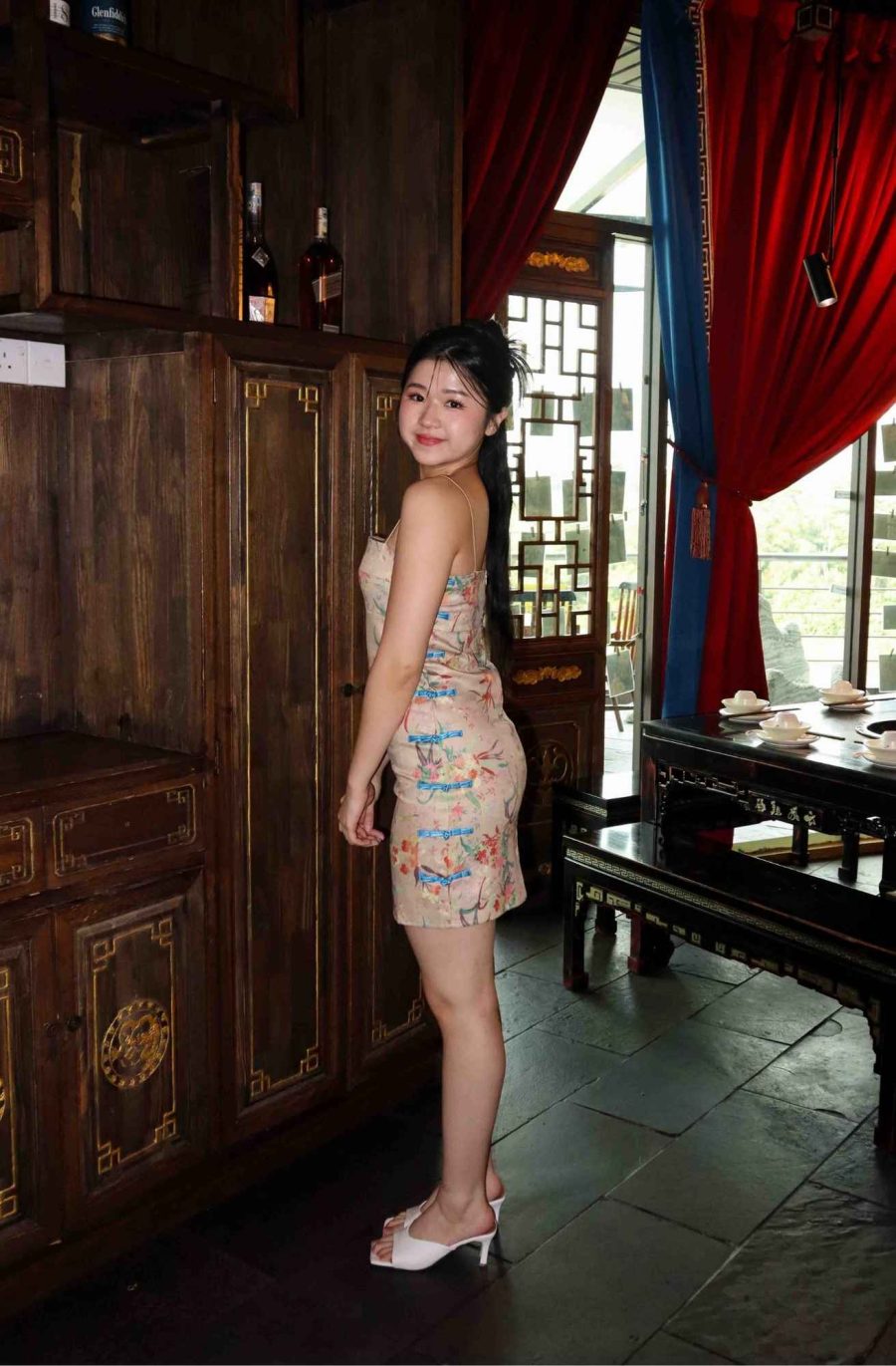 Floral Print Cami Dress - Image 3