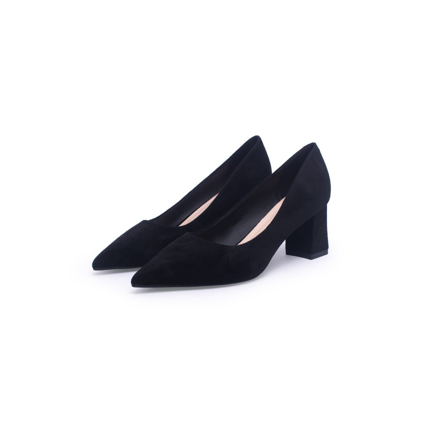 Suede Pointed Heels - Image 2