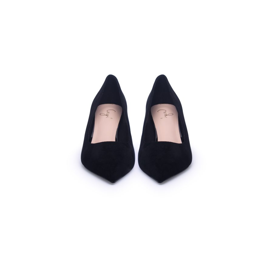 Suede Pointed Heels - Image 4