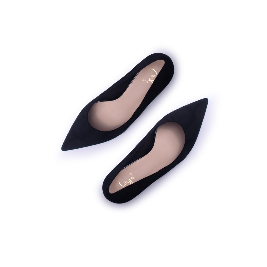 Suede Pointed Heels - Image 3
