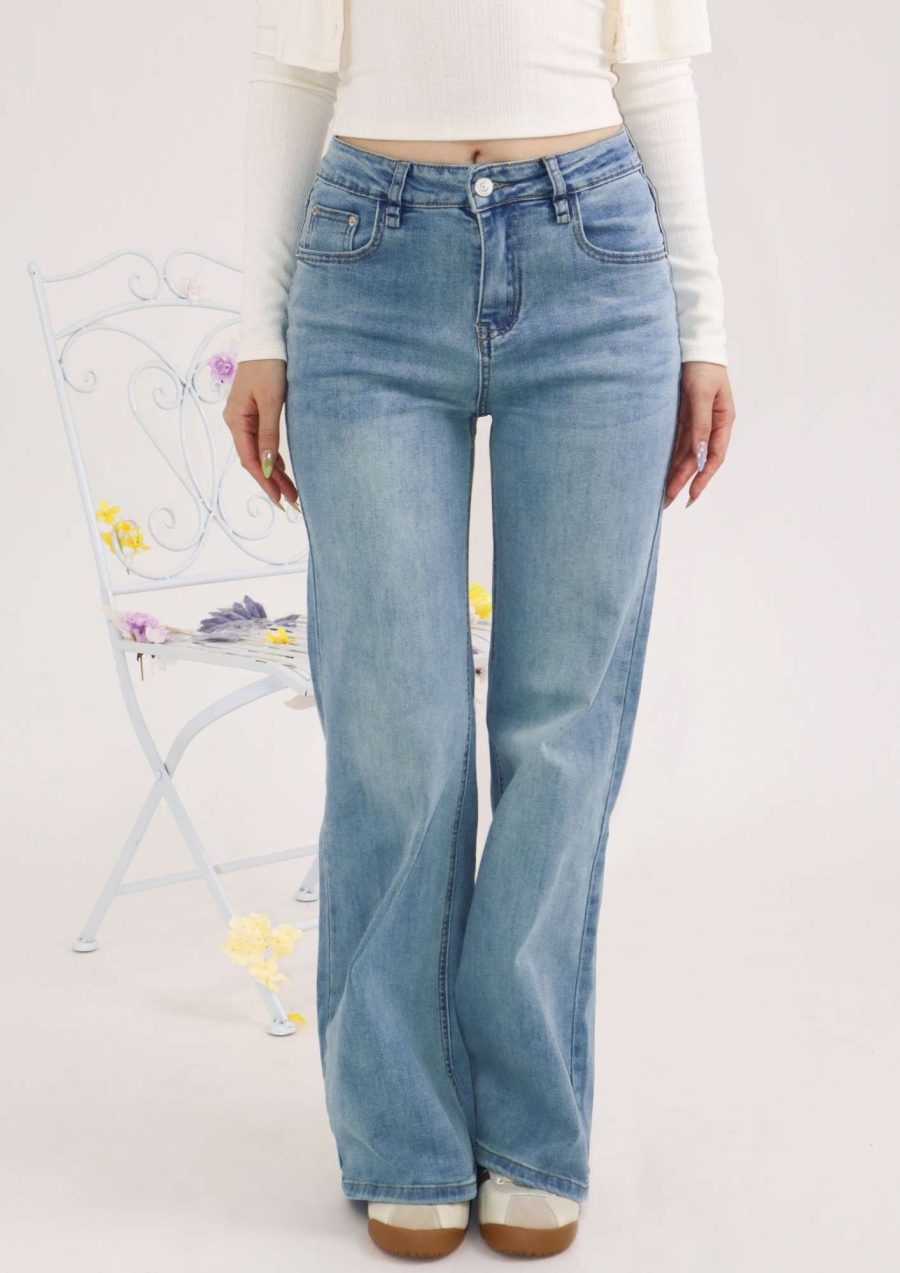 High Waist Flare Jeans