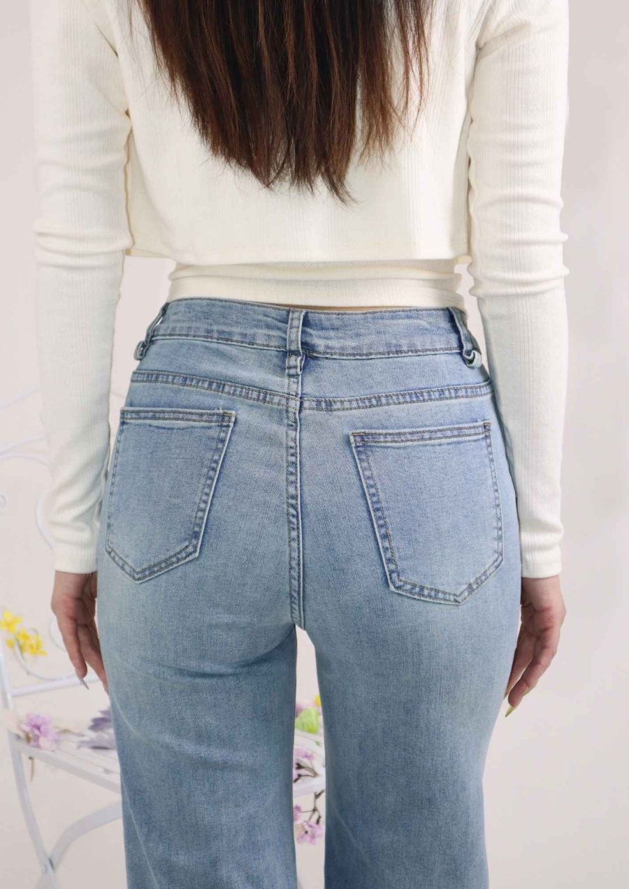 High Waist Flare Jeans - Image 5