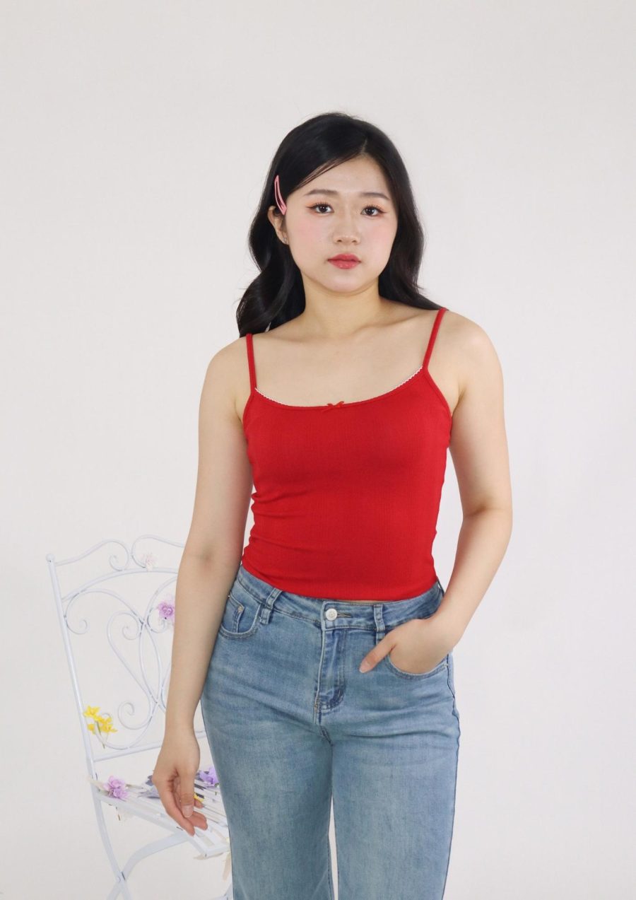 Ribbon Cami Top w Cardigan Sets - Image 4
