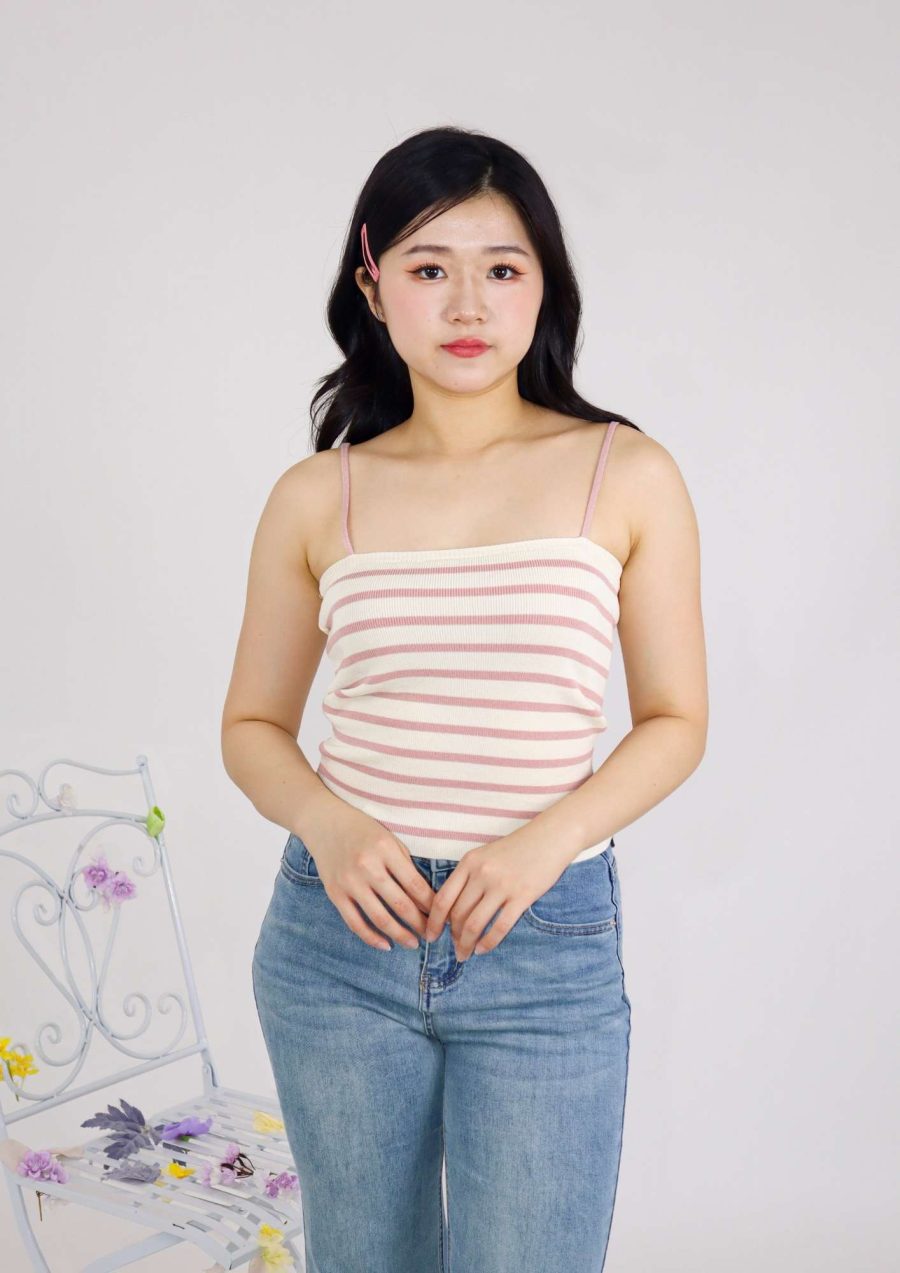 Knit Striped Tank Top