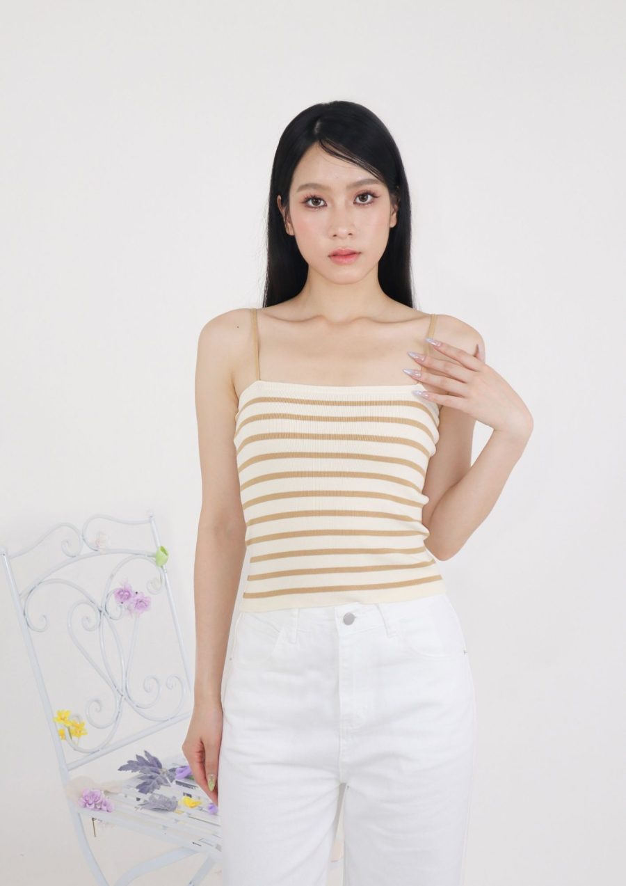 Knit Striped Tank Top