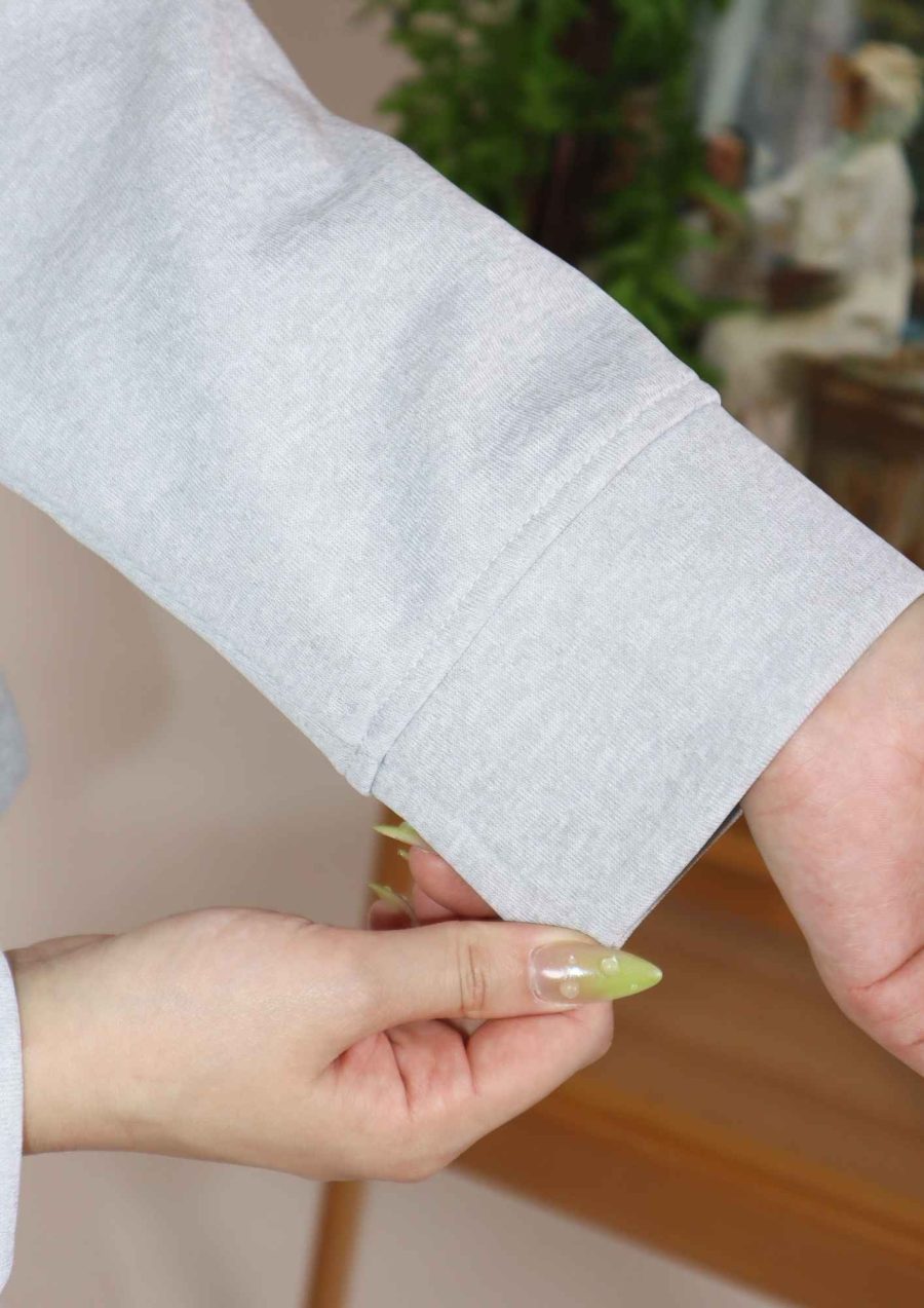 Bow Sweatshirt Sets with Inner Shirt - Image 8
