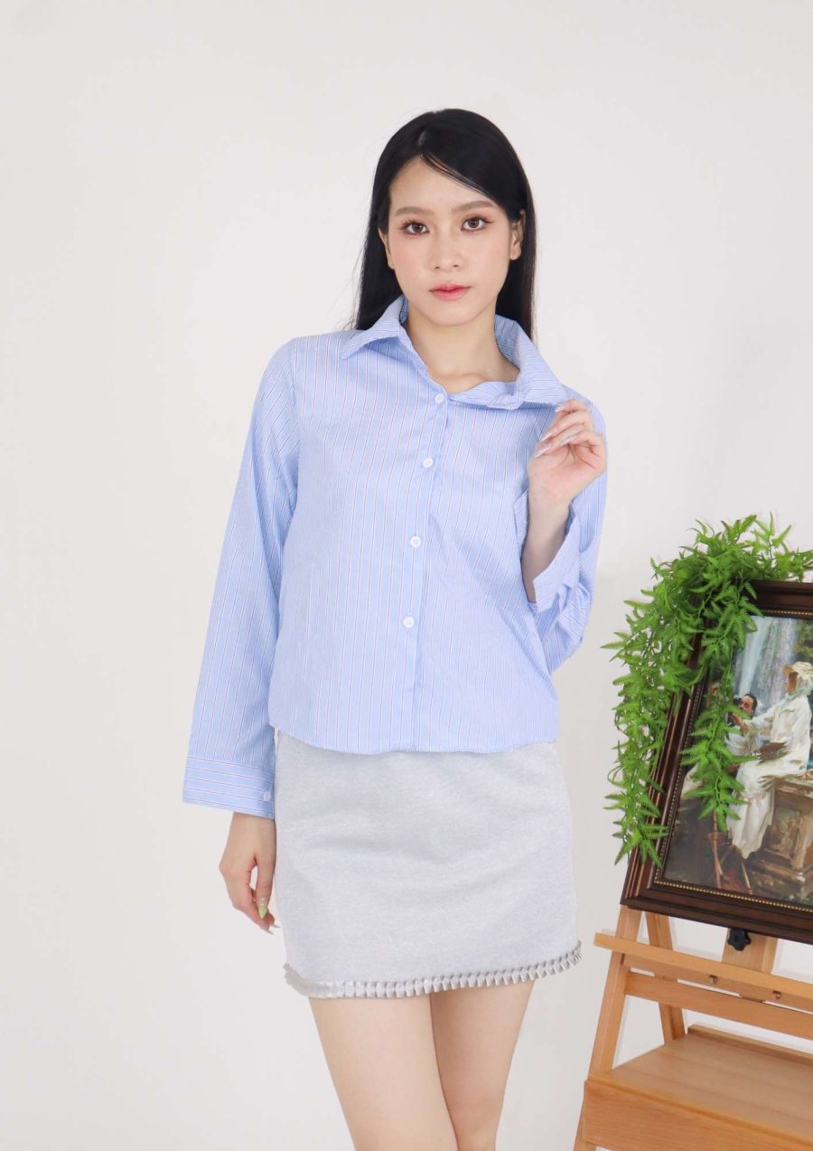 Bow Sweatshirt Sets with Inner Shirt - Image 9