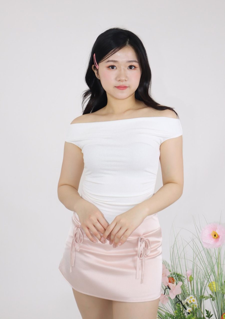 Off Shoulder Ruched Top