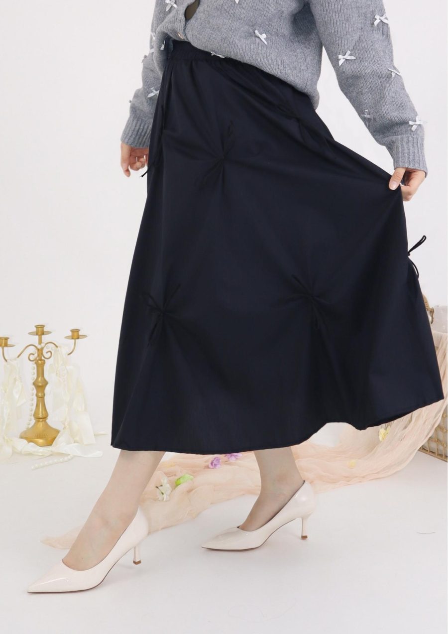 Allover Ribbons Maxi Skirt - Image 2