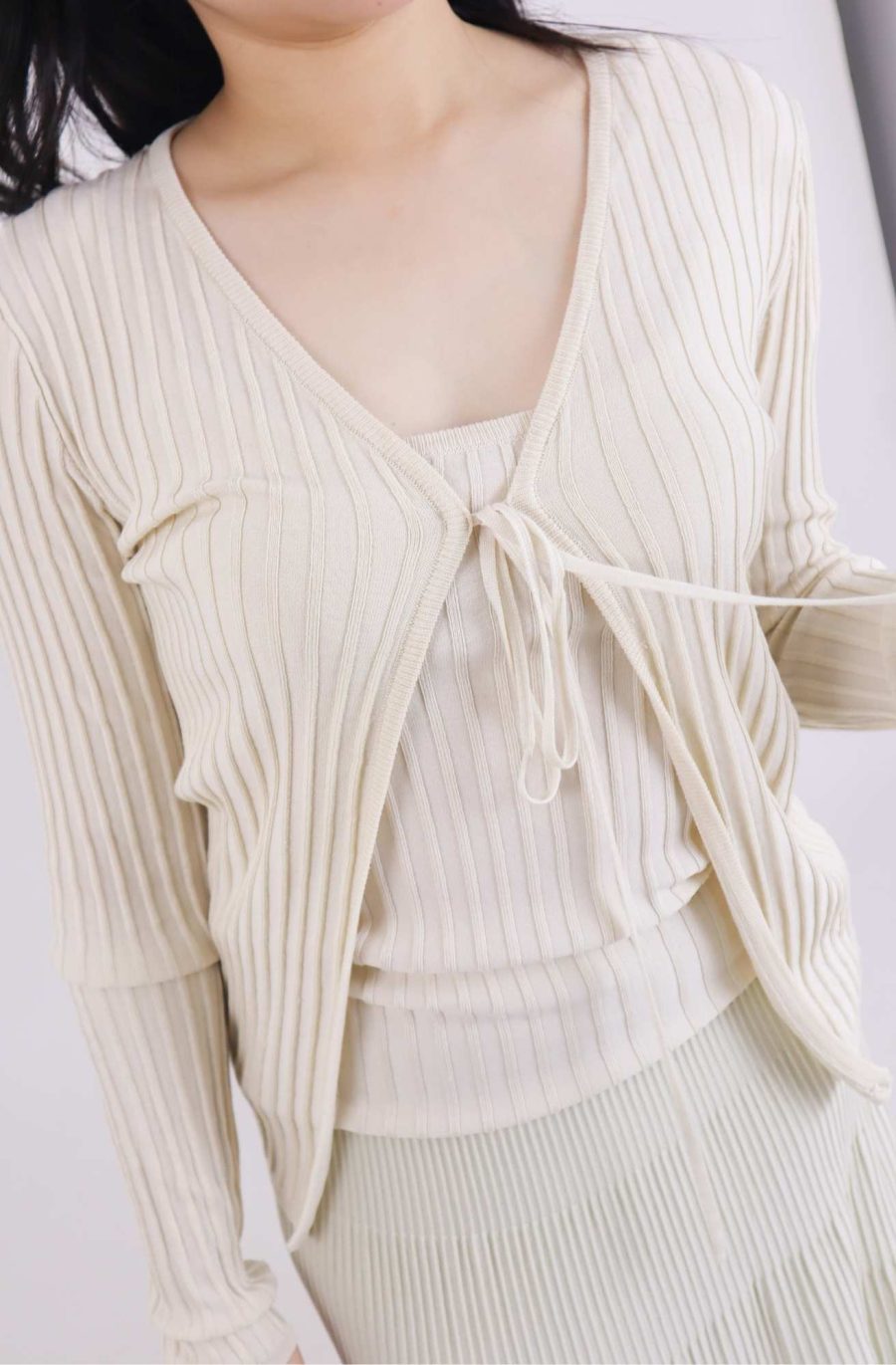 Rib-Knit Cardigan Sets - Image 4