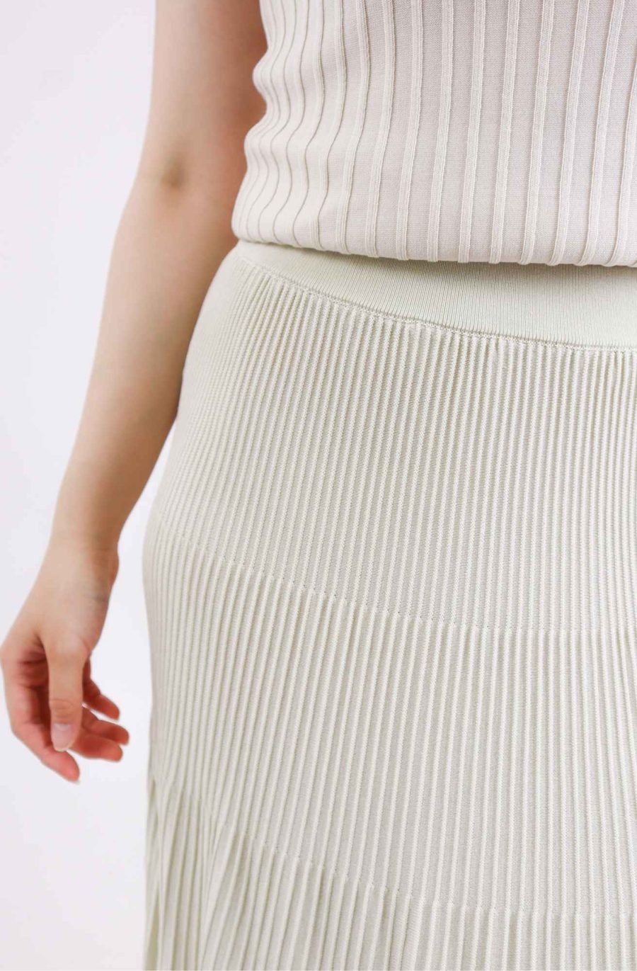 Rib-Knit Maxi Skirt - Image 4