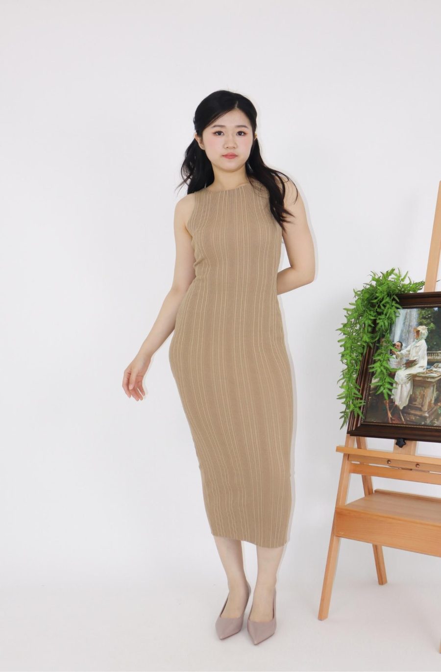 Rib Knit Bodycon Dress