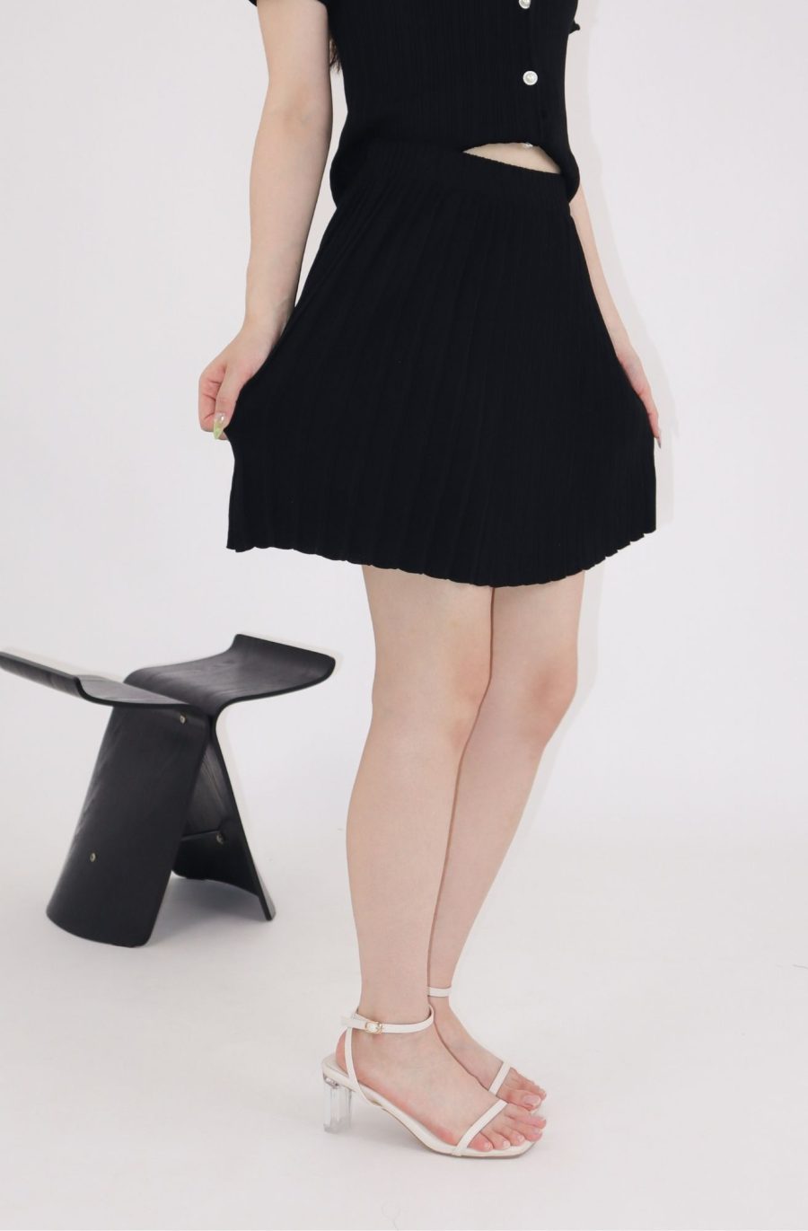 Rib-Knit Top w Skirt Sets - Image 9
