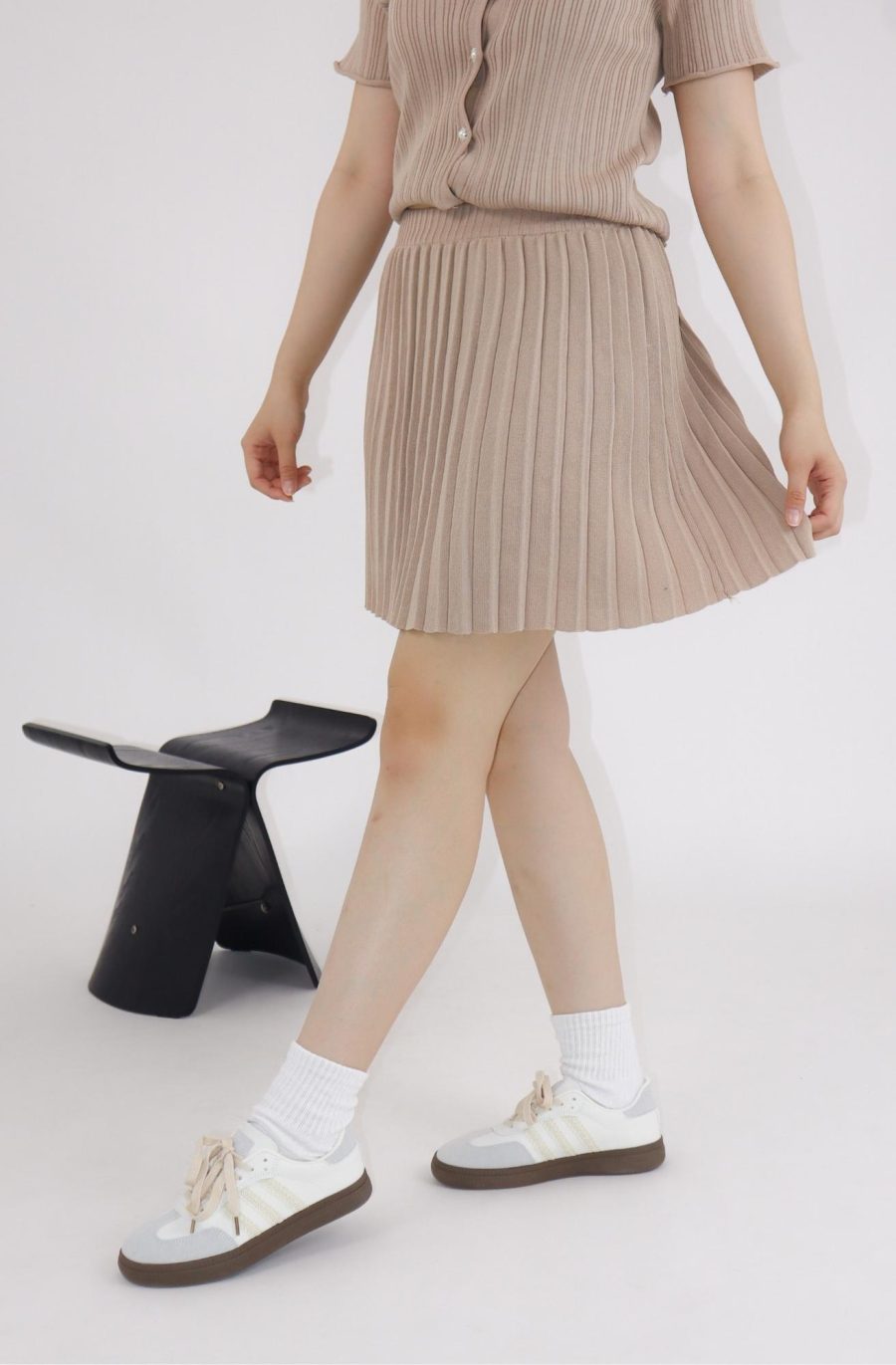 Rib-Knit Top w Skirt Sets - Image 8