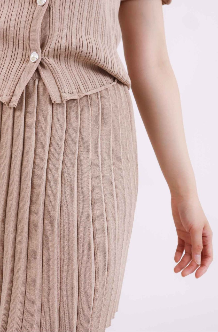 Rib-Knit Top w Skirt Sets - Image 10
