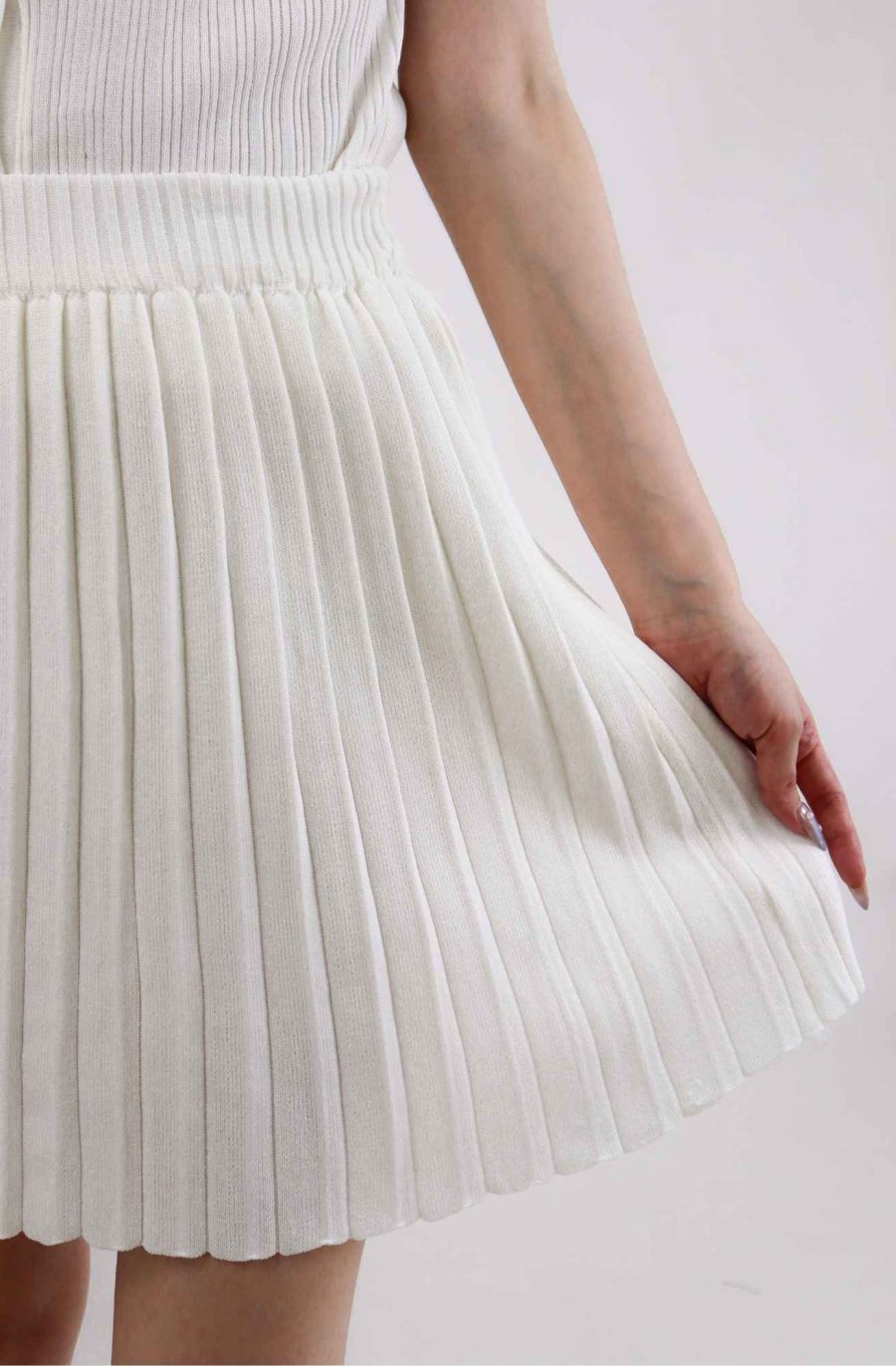 Rib-Knit Top w Skirt Sets - Image 9