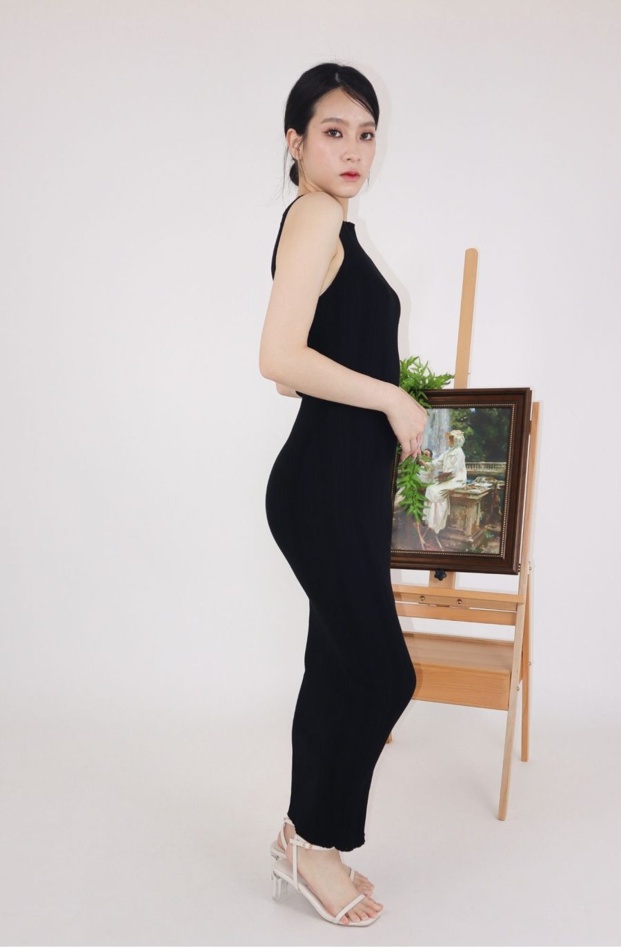 Rib Knit Bodycon Dress - Image 2