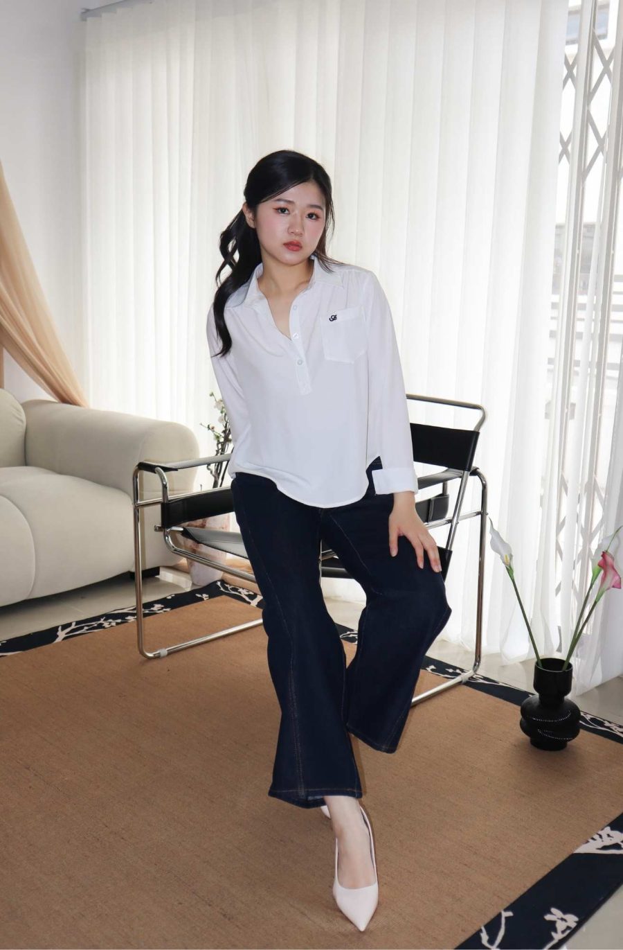 Front Pocket Collar Shirt - Image 6